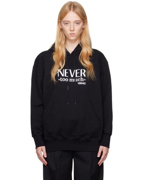 Versace Never Too Much Sweatshirt 'Black' 